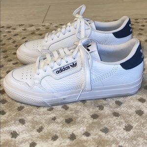 adidas White and Navy Sneakers